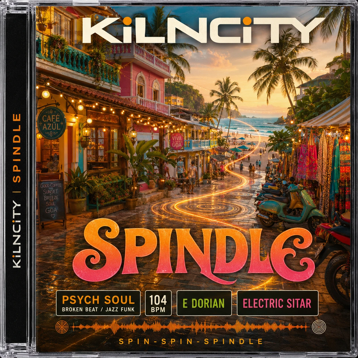Spindle — cover art